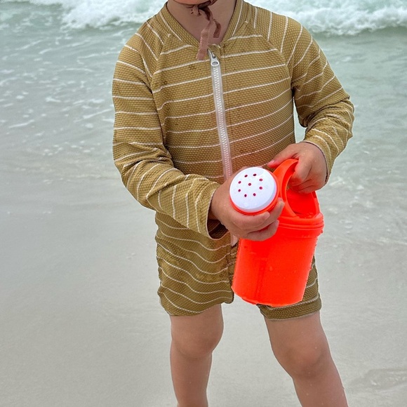 H&M Striped Baby swimsuit - Picture 1 of 3